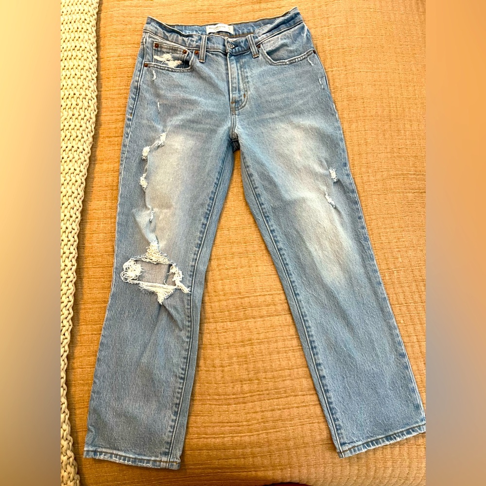 Abercrombie and Fitch boyfriend midrise jeans 27R